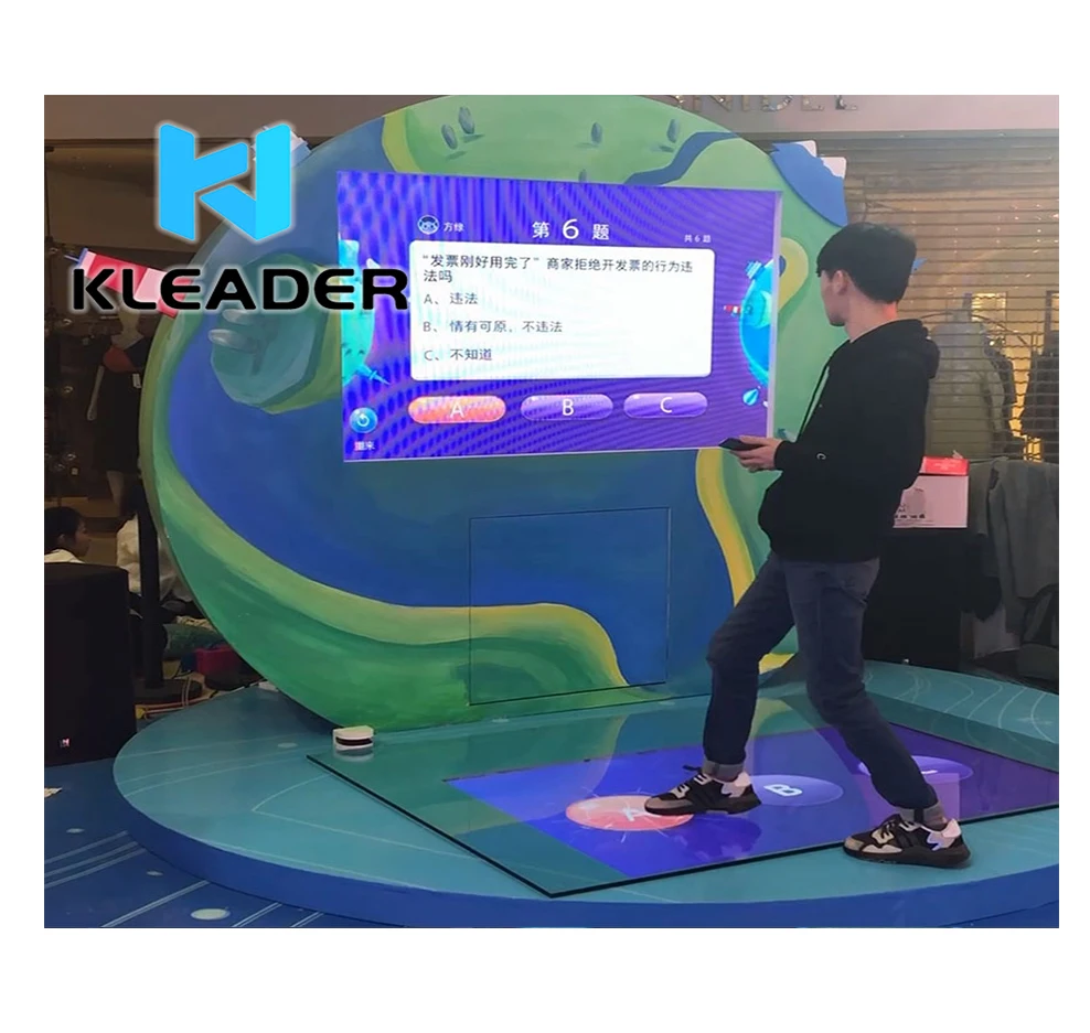 
 Индукционный мультимедийный интерактивный конкурентоспособный ответ на вопросы виртуальной проекции светодиодное программное обеспечение для викторин  