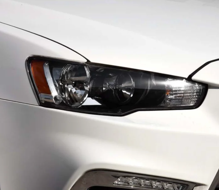 Transparent Lampshade For 2010-2016 Mitsubishi Lancer Upgrade High Quality Headlamps Covers Mitsubishi Lancer Headlights Lens