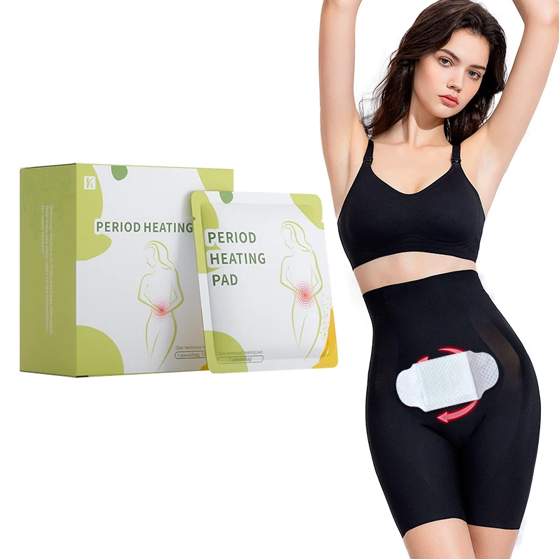 thermal care air activated heating pad for period cramps pain directly paste abdominal low back pain part hot warm uterus paste