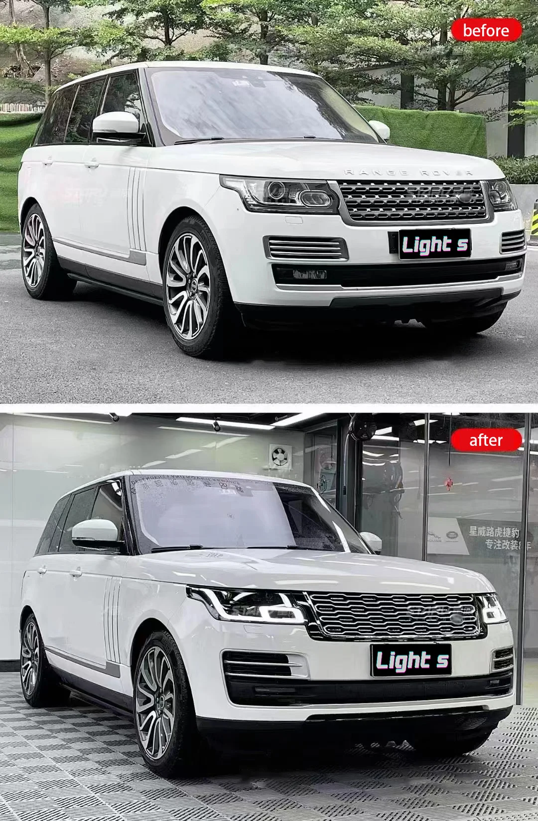 Factory price for LAND ROVER Range Rover Sport 2013 2014 2015 2016 2017 change to SVA style