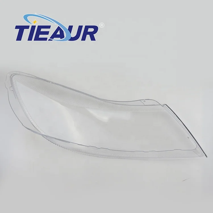 TIEAUR Car Part Transparent Headlight Lens Cover for A6 09-12 Year