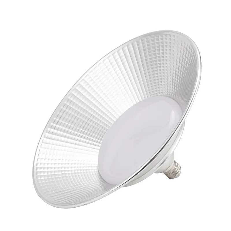 Good Quality E27 E40 Holder Highbay Light 30W 50W 80W 100W Industrial office lamp Fixtures Round High Bay Light For Workshop