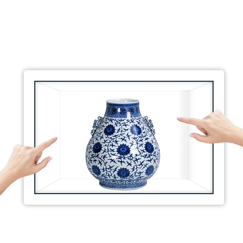 55 дюймов прозрачный digital signage реклама дисплей экран ЖК-дисплей