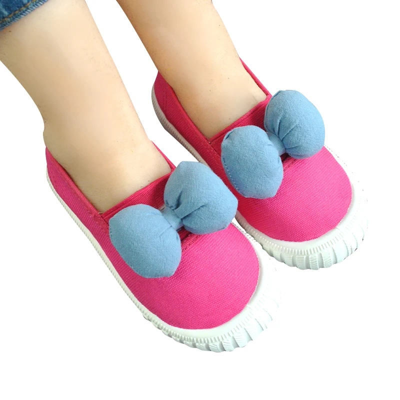 
China Wholesale High Quality Children Sport Shoes For Every Girl Shoes Casual Canvas Shoes $2 per pair 