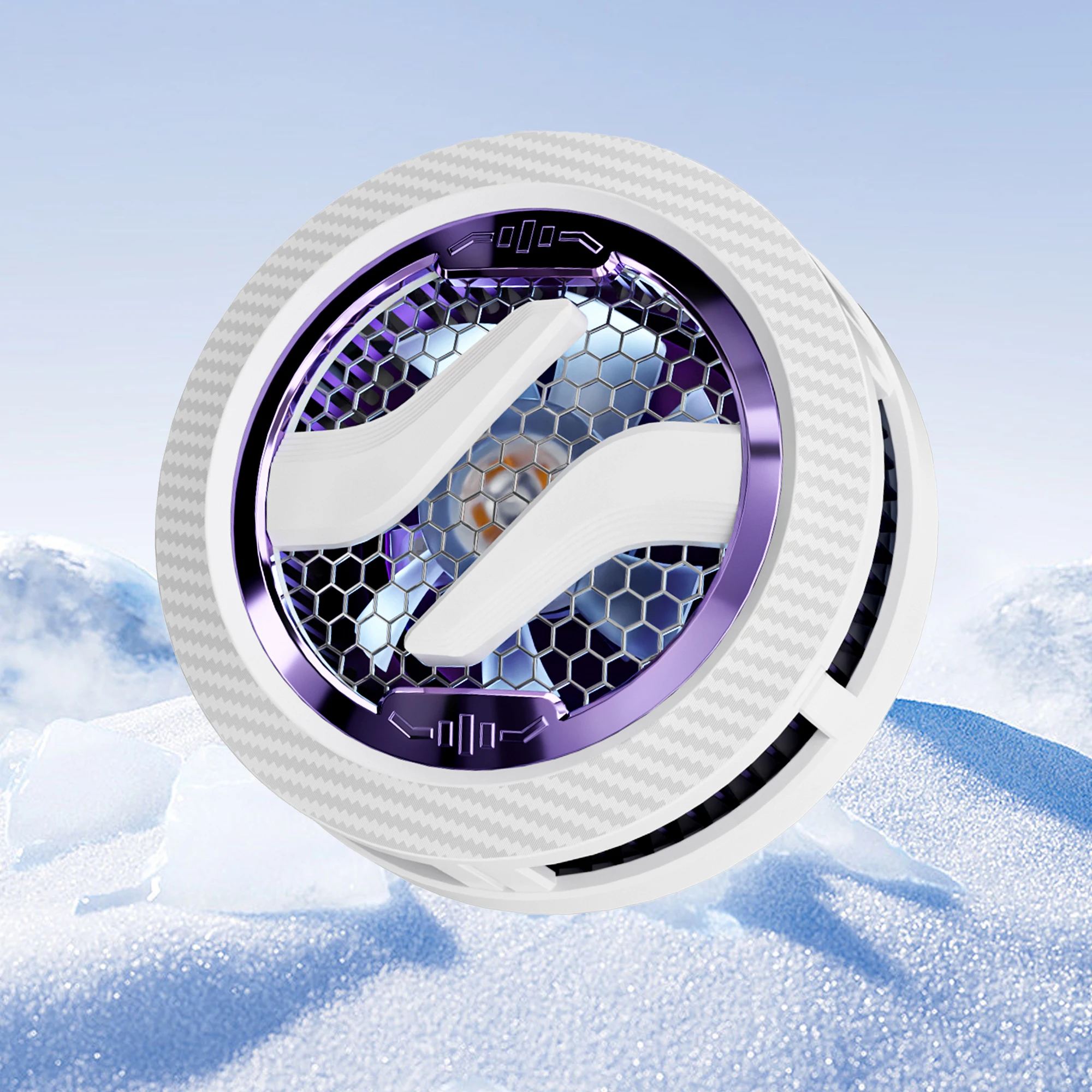 New S23 Mobile Phone Cooler Portable Quickly Cooling Phone Radiator with Fan for Gaming Mobile Phone Back Cooler