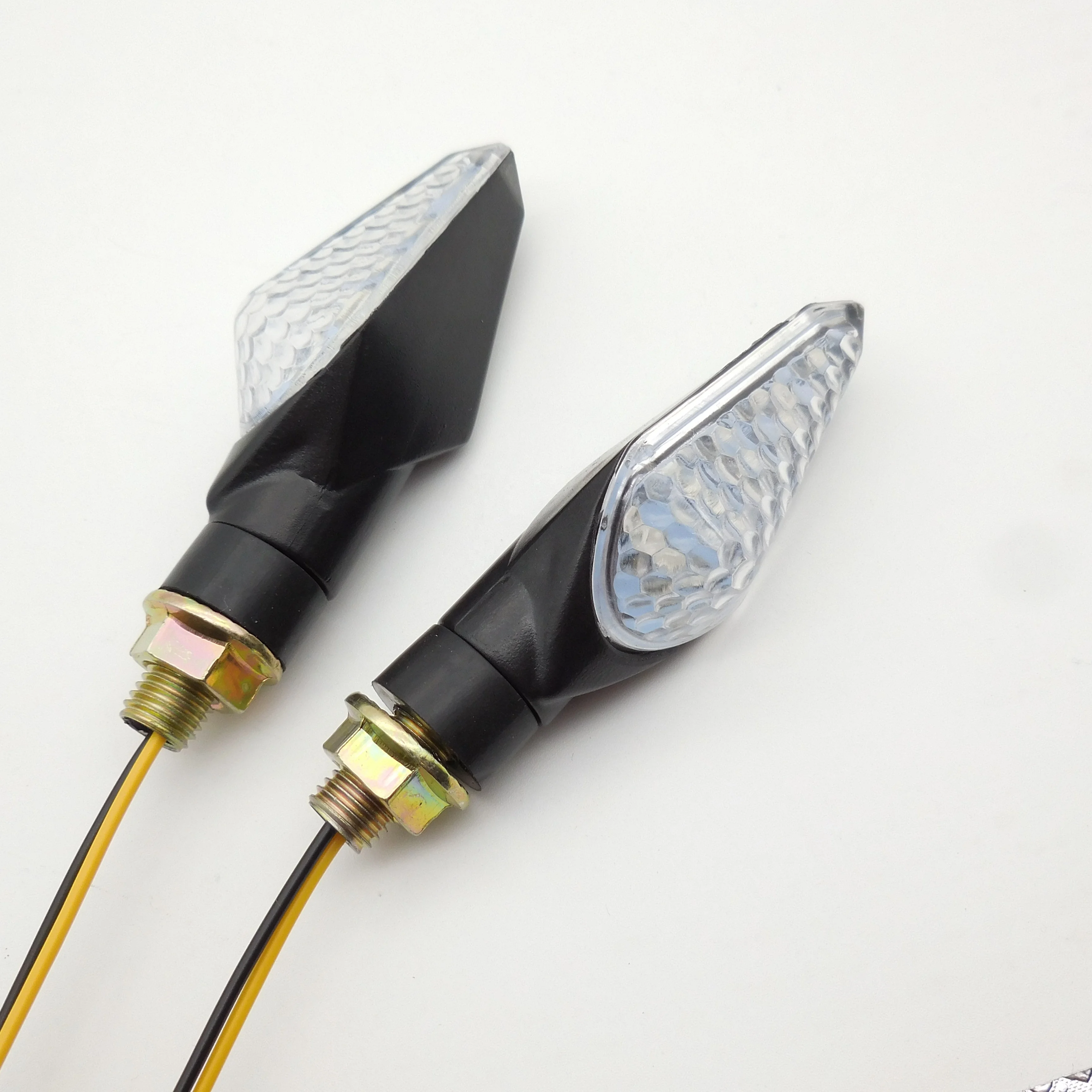 Universal Motorcycle LED Indicator Turn Signal 12V ATV eBike Motorbike Scooter LED Blinker Amber Lamp