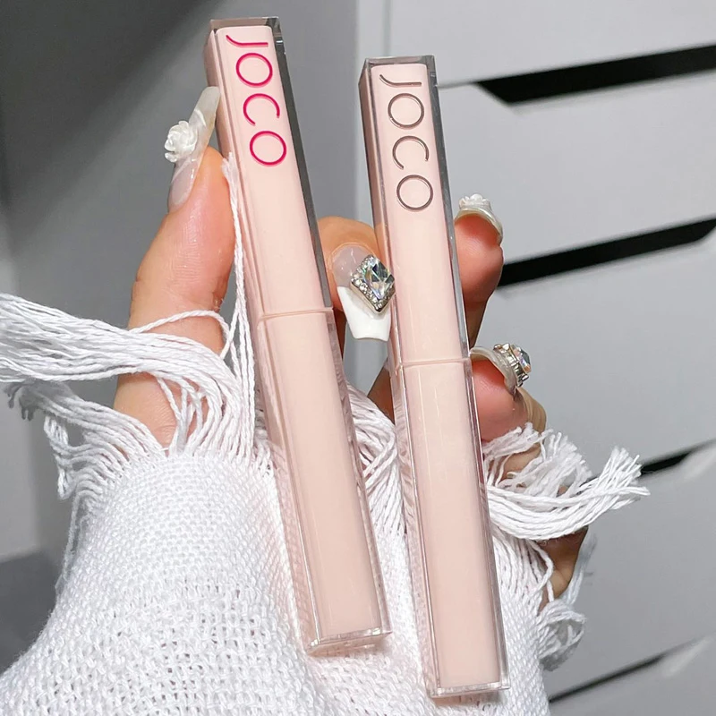 JOCO OEM Silk Soft Mist Satin Matte Red Lipstick Whitening Lasting Makeup Smooth Color Enhancing Lipgloss