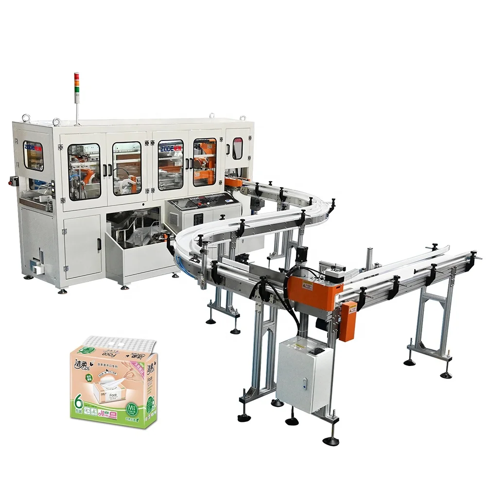 ZODE fully automatic hand towels facial tissue machine tissue paper packaging equipment for sale