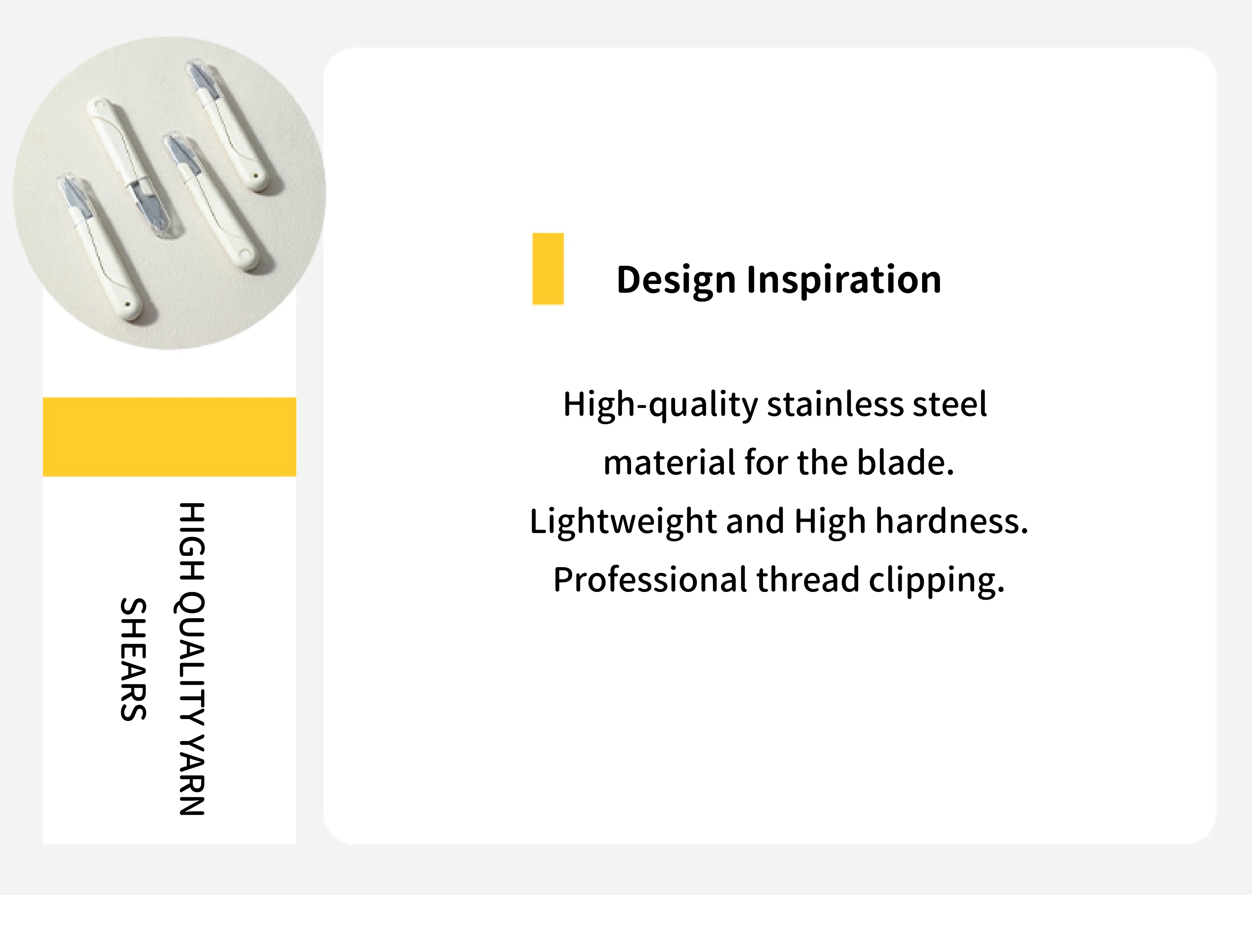 Sewing Scissors Portable Scissors Cutter Outdoor Cutting Tool, U Shape Scissor Beading Thread Cutter Fishing Line