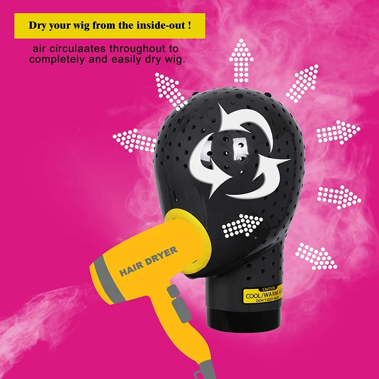 HUAYANG Wholesale High Quality head blow dryer wig drying mannequin with stand