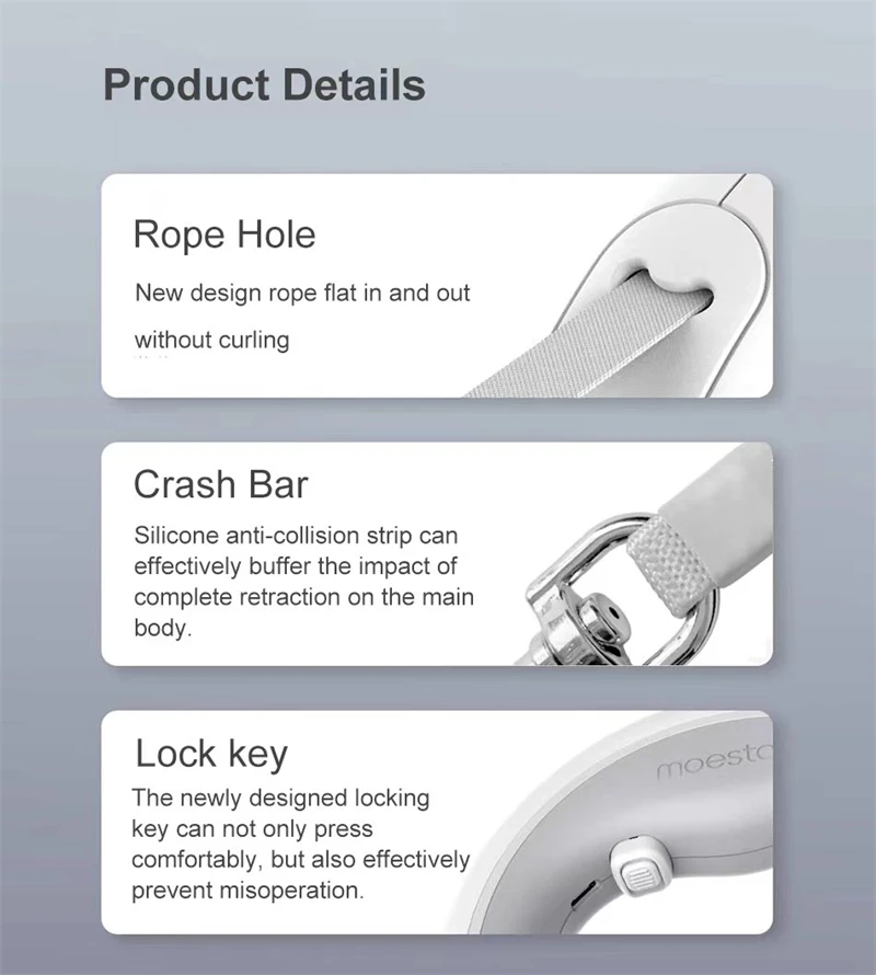 wholesale Dog Products for Median Large Dog Walking UFO Retractable Pet Leashes 2 Generation Air Dog Leash