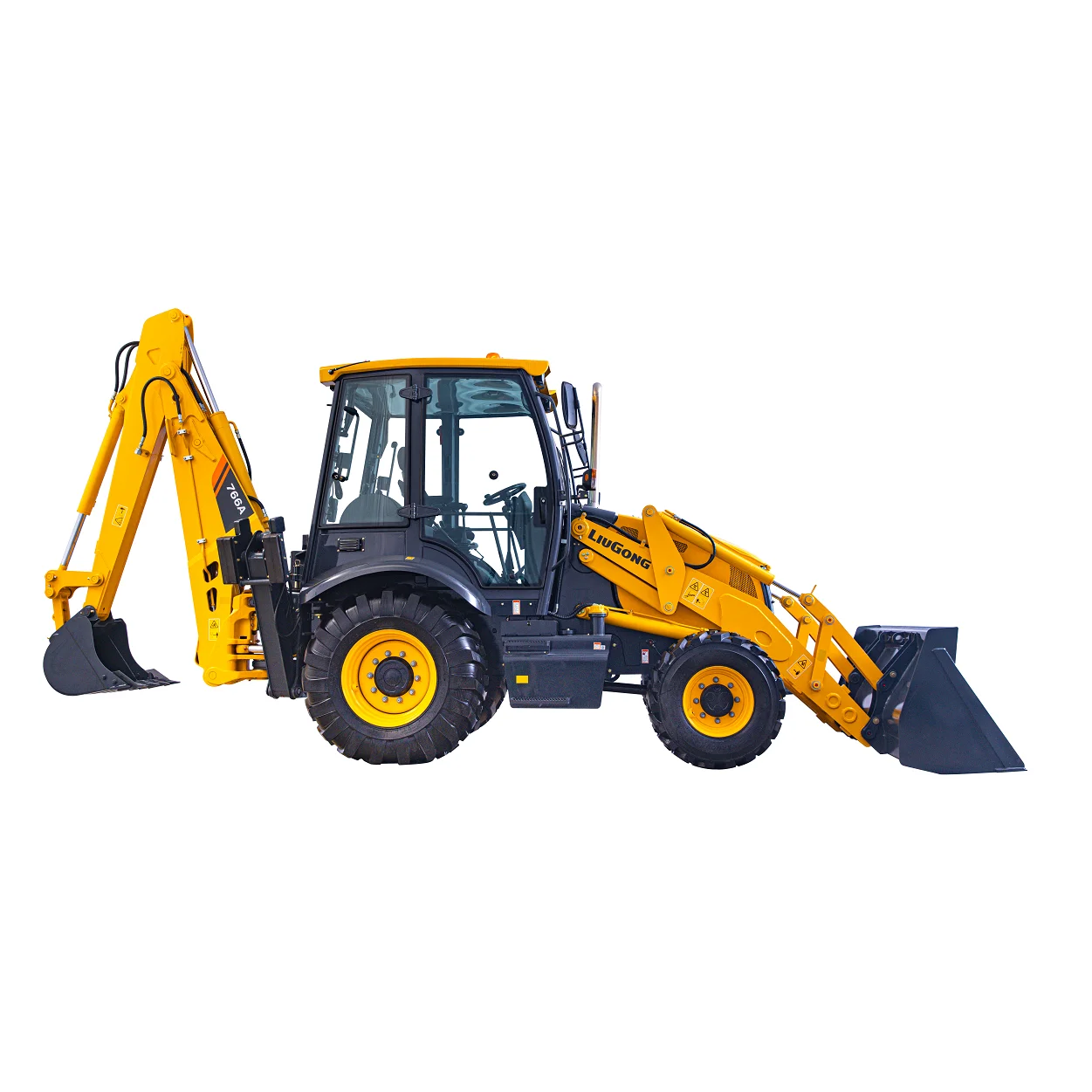 world famous key components FUEL EFFICIENT LiuGong Backhoe Loader 766A