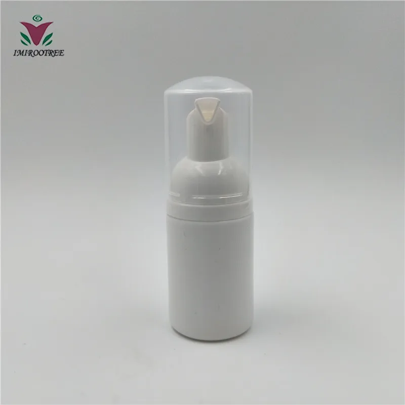 1oz 30ml HDPE PET Empty White Cosmetics Foamer Container 30ml Foam Pump Bottle