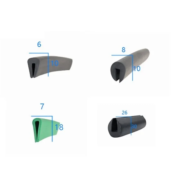 Automotive rubber various epdm plastic rubber extrusion