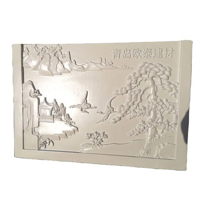 Wholesale Custom Gypsum Moulding GRG Plaster Hand Carved Casing Molding Decorative Molding Wall