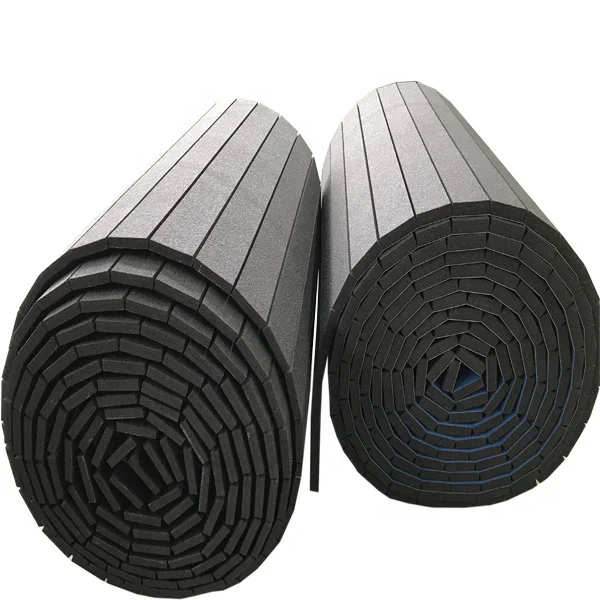 Smooth or Tatami Vinyl Surface Roll Out Mats Jujitsu Flexible Roll Up Martial Arts Mats