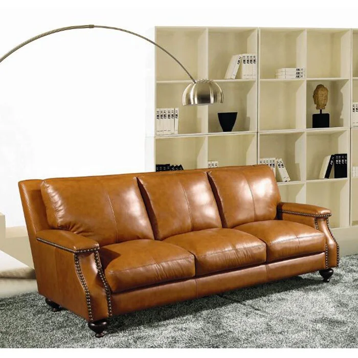 top grain cow genuine leather 3 2 1 luxury design recliner sectional living room furniture sets modern leather sofa set