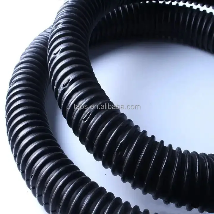 Slotted HDPE perforated corrugated pipe for drainage golf course