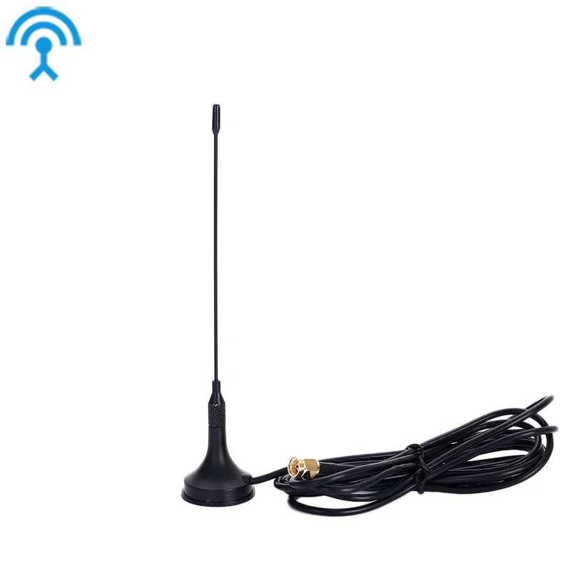 Factory Cheap  High Gain Lte 4G Modem Magnetic Antenna Outdoor 915 Mhz Lora Gsm Magnetic Antenna