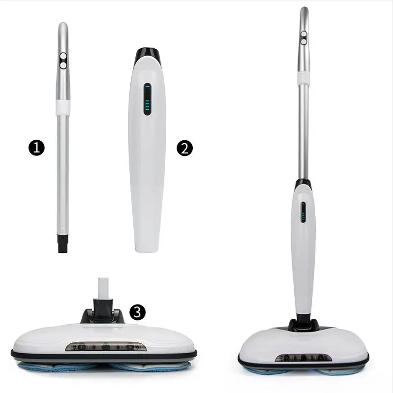 floor cleaning wet dry mop multi-functional 4 in 1 wireless electric  spin mop 360 cleaner