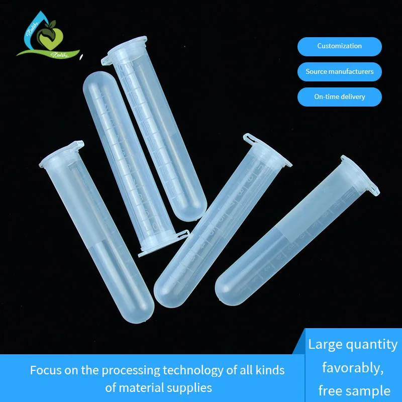Sterile Centrifuge Test Tube Conical Round Bottom Falcon Tubes 10ml Centrifuge Tube for Lab Centrifugal Machine