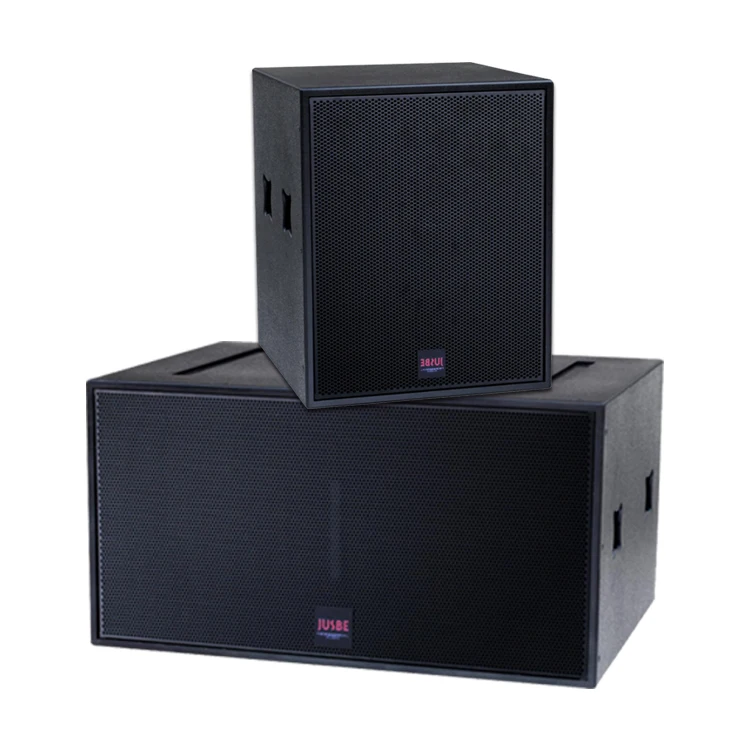 BOS-218 Professionalaudio2cvideo passive professional dual subwoofer 18' bass for dj sound system speaker