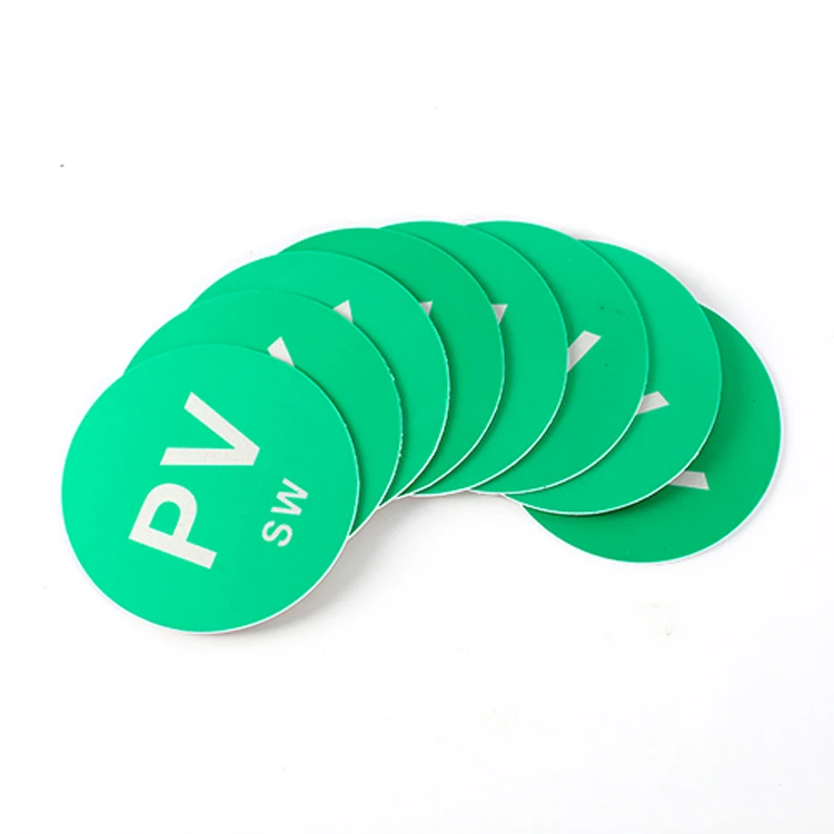 New Product Exquisite Workmanship Adhesive Sticker Abs Label Australia Standard PV Solar Label Kit