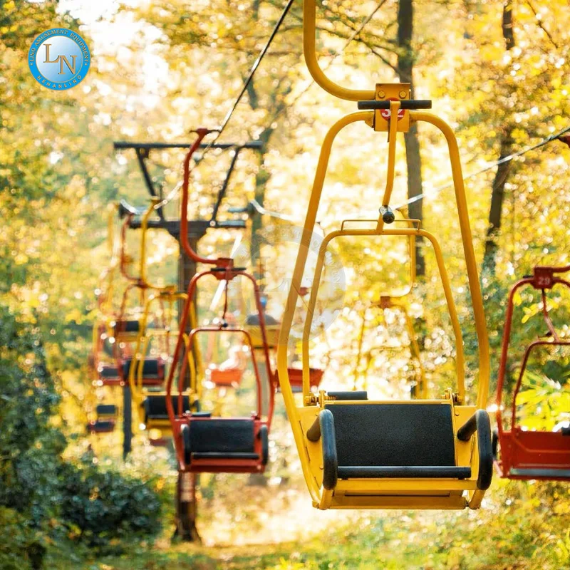 Customized Cableway Sightseeing Cable Car Crane Tourist Area Scenic Area Hanging Cable Car Frame for Sale