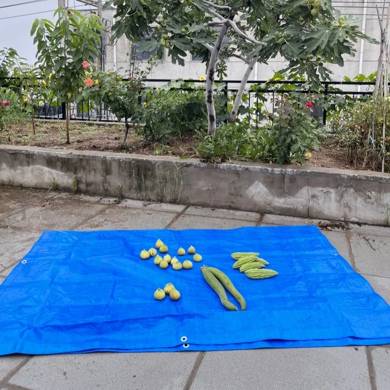 Million  marine tarpaulin black floor for boats double blue 2x3 tarpaulin 150 gsm