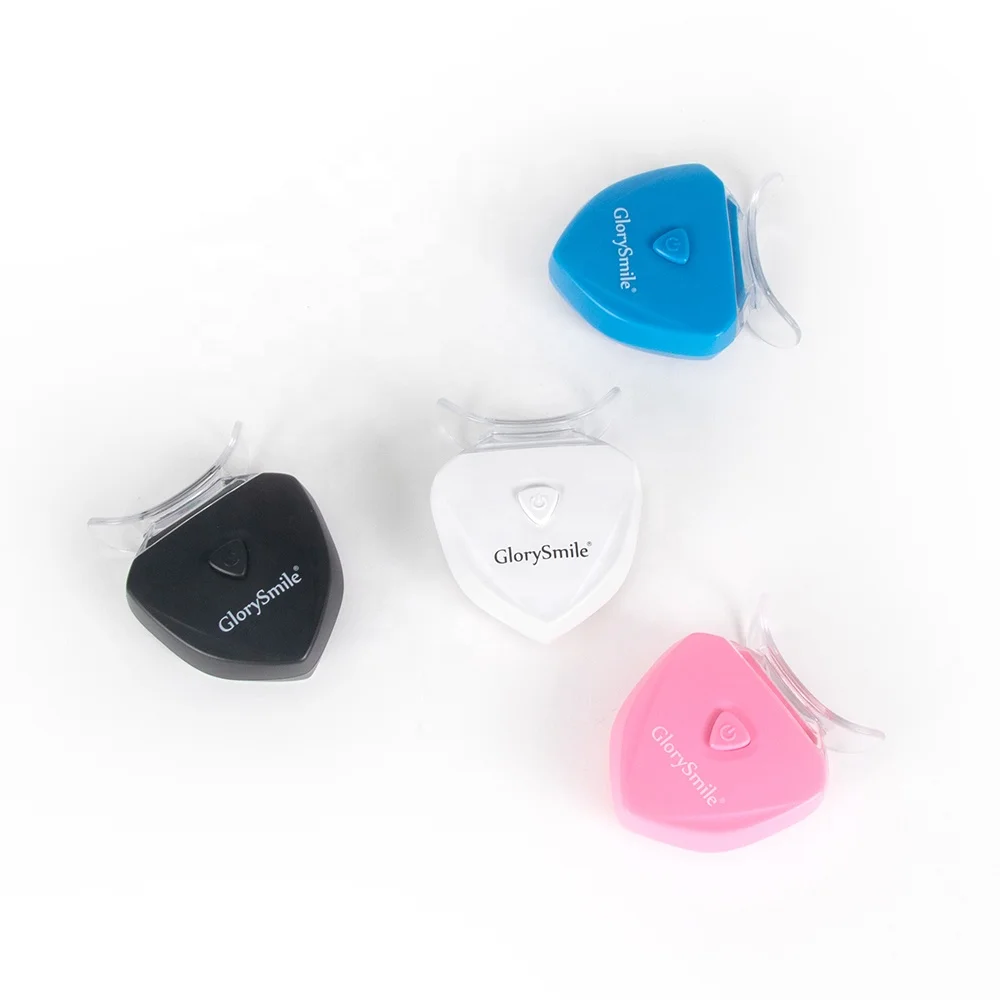 New Design White Teeth Battery Led Light Non Peroxide Bleaching Gel Home Teeth Whitening Kit Tooth Smile Custom Design