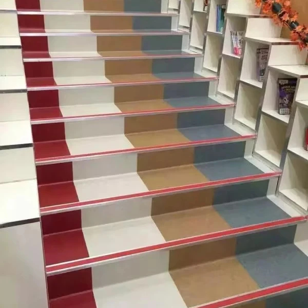 China supplier Factory Sale soundproofing Anti-slip strip Laminate Floor aluminium stair nosing