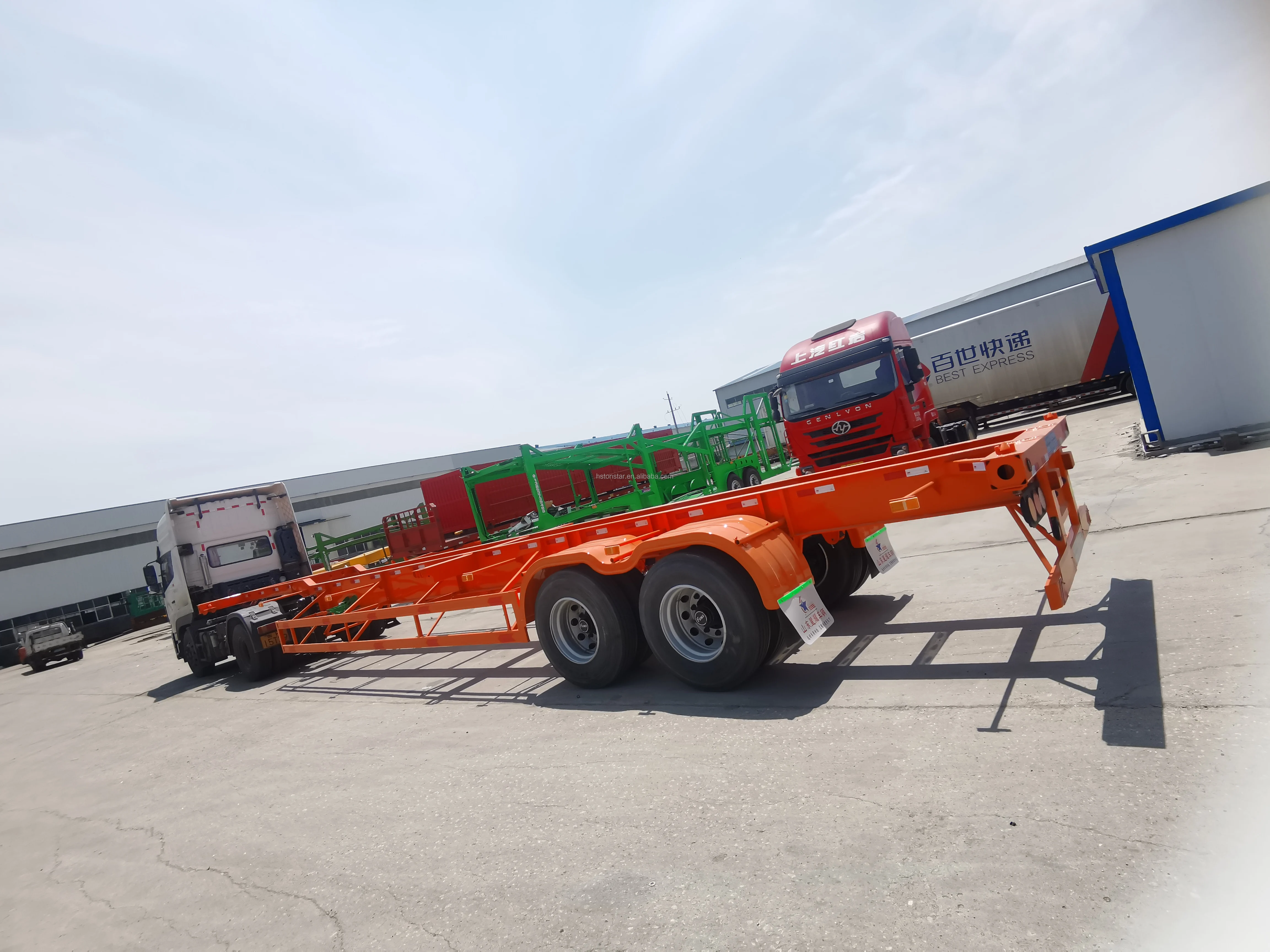 Dump Semi Truck Trailer Manufacturers best-selling and dump transport semi trailer semi-trailer made in China