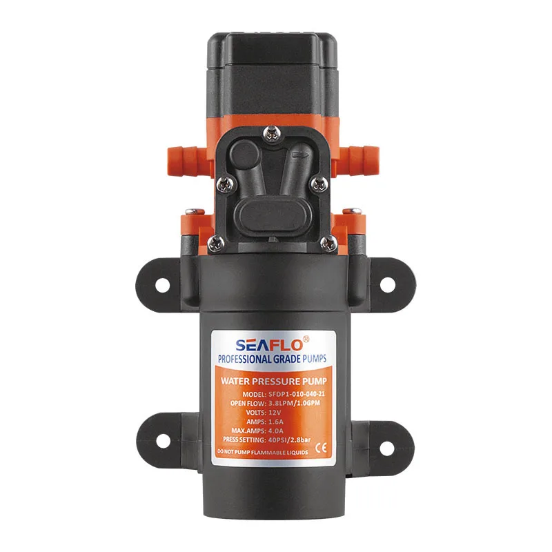 SEAFLO 1.1GPM quite operation water pump 24V automatic drink water pump for water dispensing