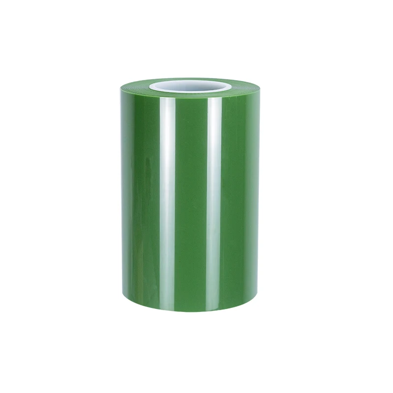 PET high temperature tape Green circuit board electroplating paint acid and alkali resistant single side silicone tape