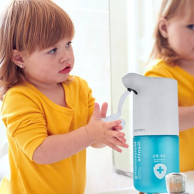 Hotel Auto soap dispenser Stand touchless smart plastic sensor kitchen dish Foam automatic liquid touch Soap Dispenser 500ml