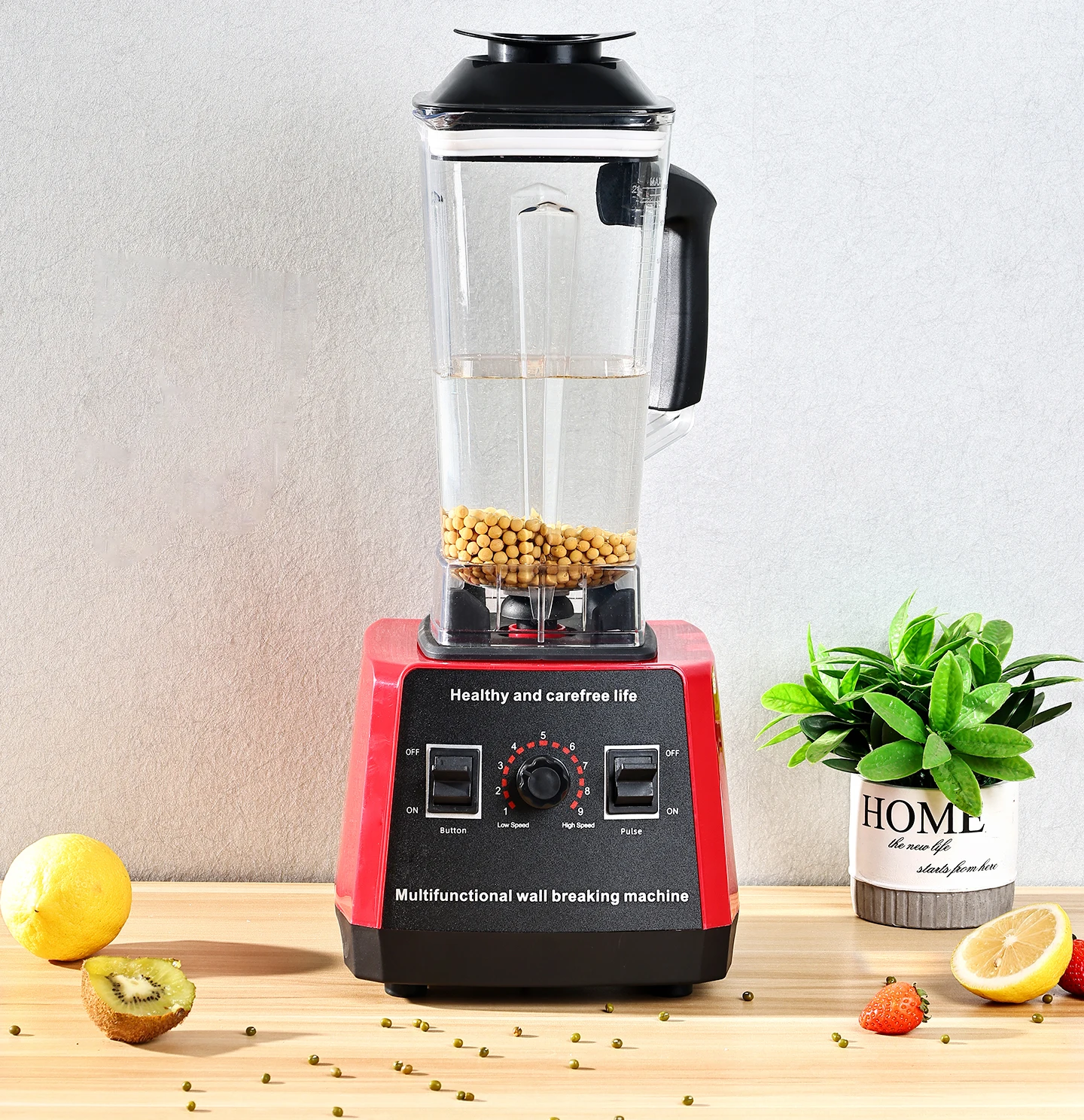 Heavy Duty Electric Juice Mixer Food Processor Professional Multi Speed Kitchen Blender