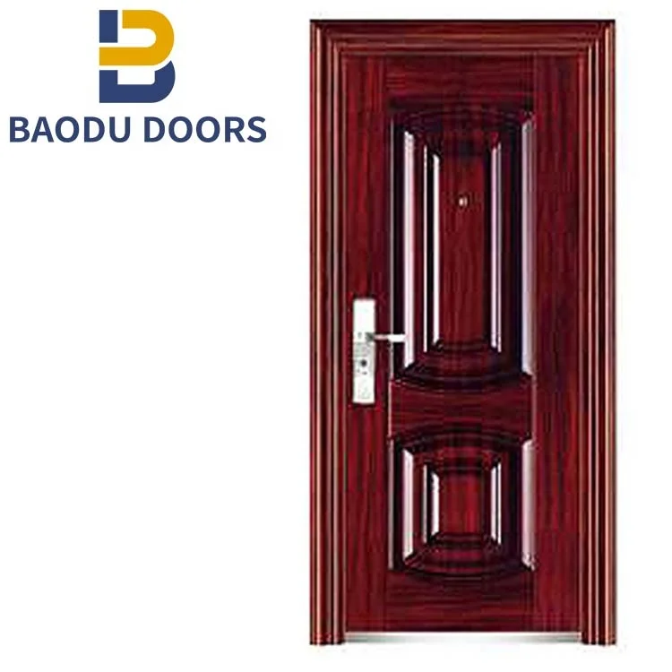 BD China golden door supplier provide 0.6/1.2mm steel security door for Malaysia
