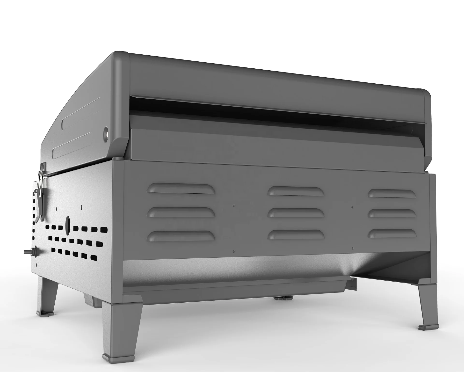 Portable bbq manufacturer Gray Table top Mini Grill Machine for Family Outdoor