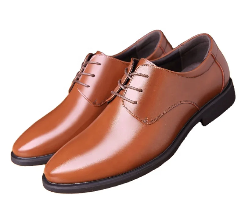 
Height increasing men genuine leather ceremonial shoes summer winter mens wedding casual dress shoes 