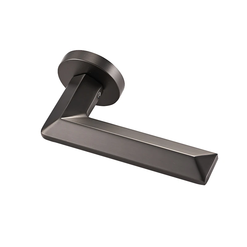 Современный роскошный ручной рычаг из цинкового сплава для внутренней деревянной двери