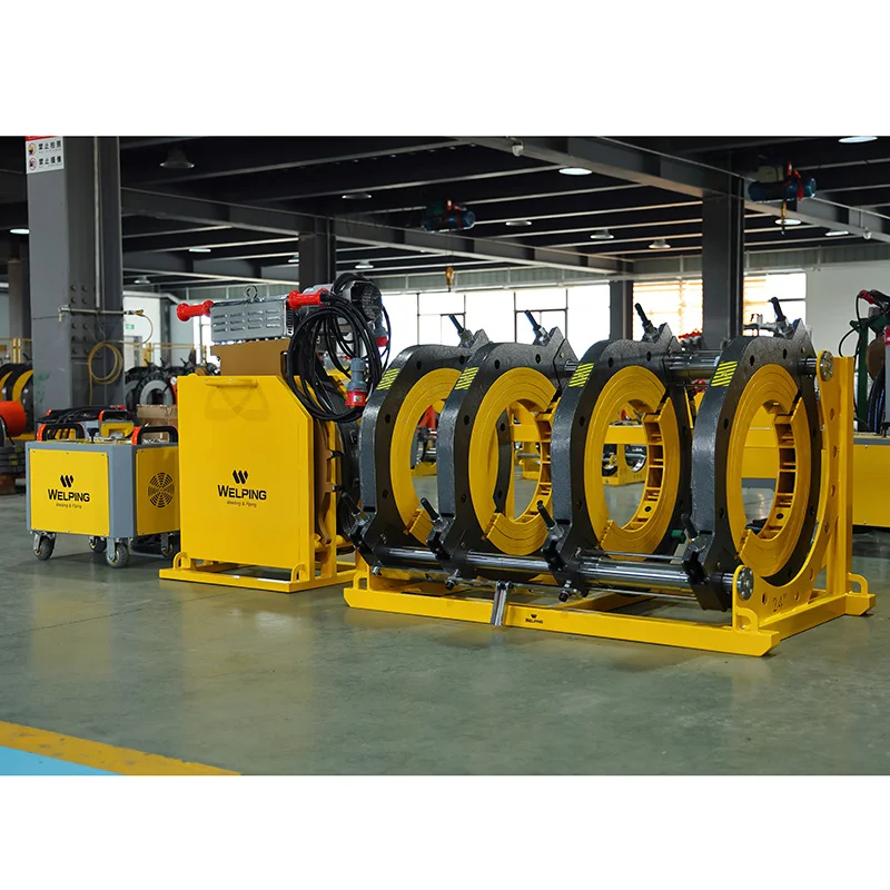 Welping 16 to 24 inch plastic butt fusion machine optional crane data logger