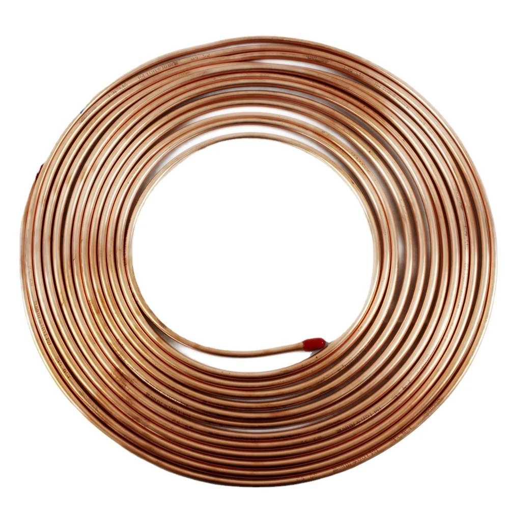 high quality copper coil pipe pancake tube for HVAC air condition refrigeration