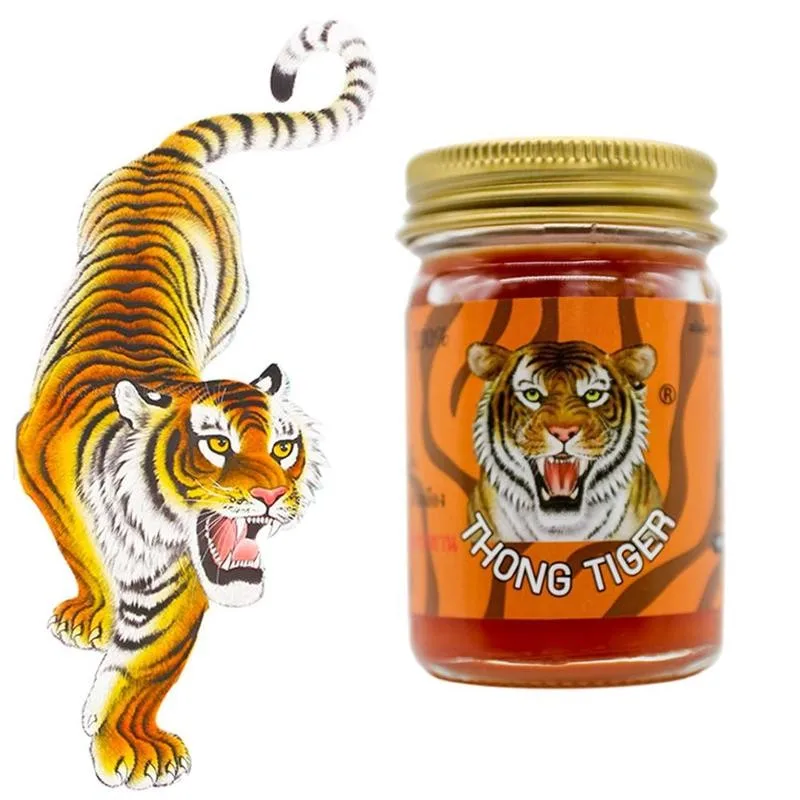 50g 100% Thai Tiger Balm Ointment Medical Plaster Joint Arthritis Rheumatic Pain Patch Red Tiger Balm Cream