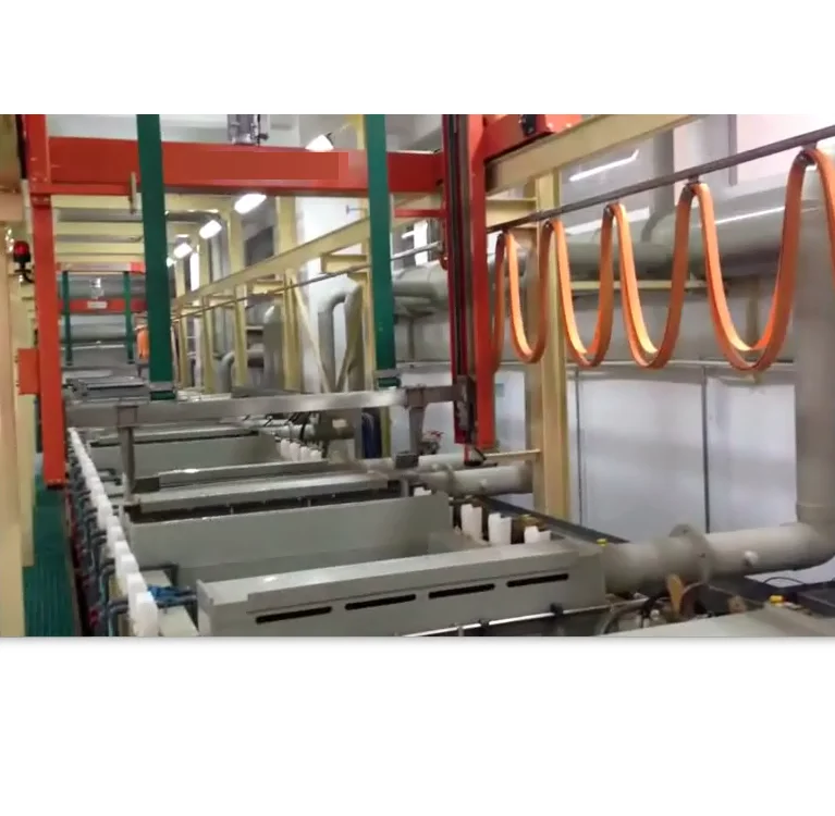 Hot Sale High Quality Line Nickel Plating Equipment Electroplating Plant Manufacturer