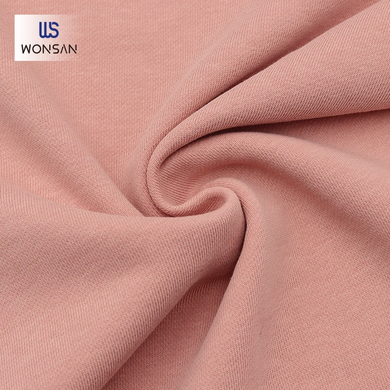 Fast delivery time Cotton/Polyester/Spandex Hoodie Cuff Cloth Breathability Heather grey 2*2 RIB Knitted Fabric