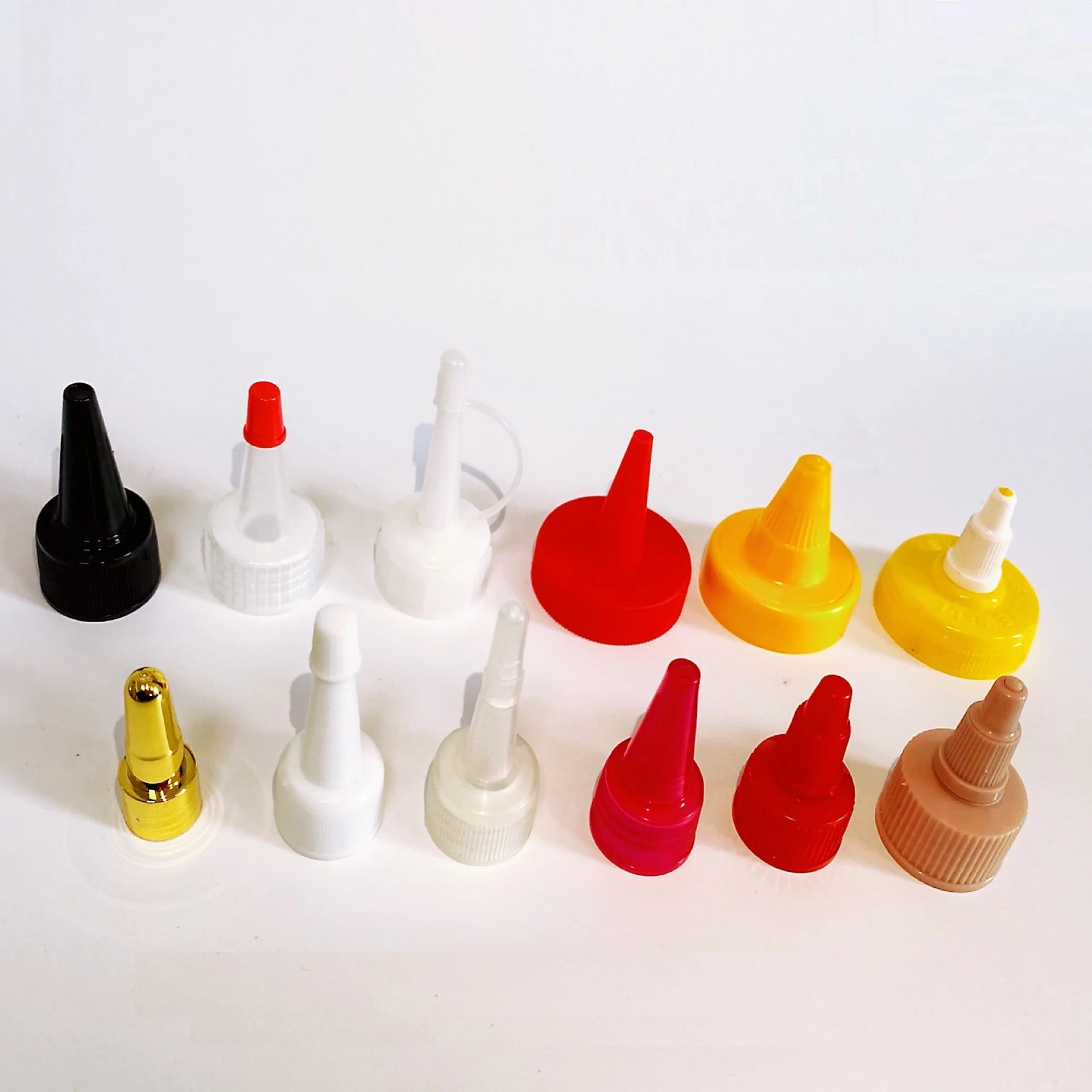 18mm 20mm 22mm 24mm 28mm 48mm oil sauce glue chemical ink packaging dropper bottle point nozzle yoker cap