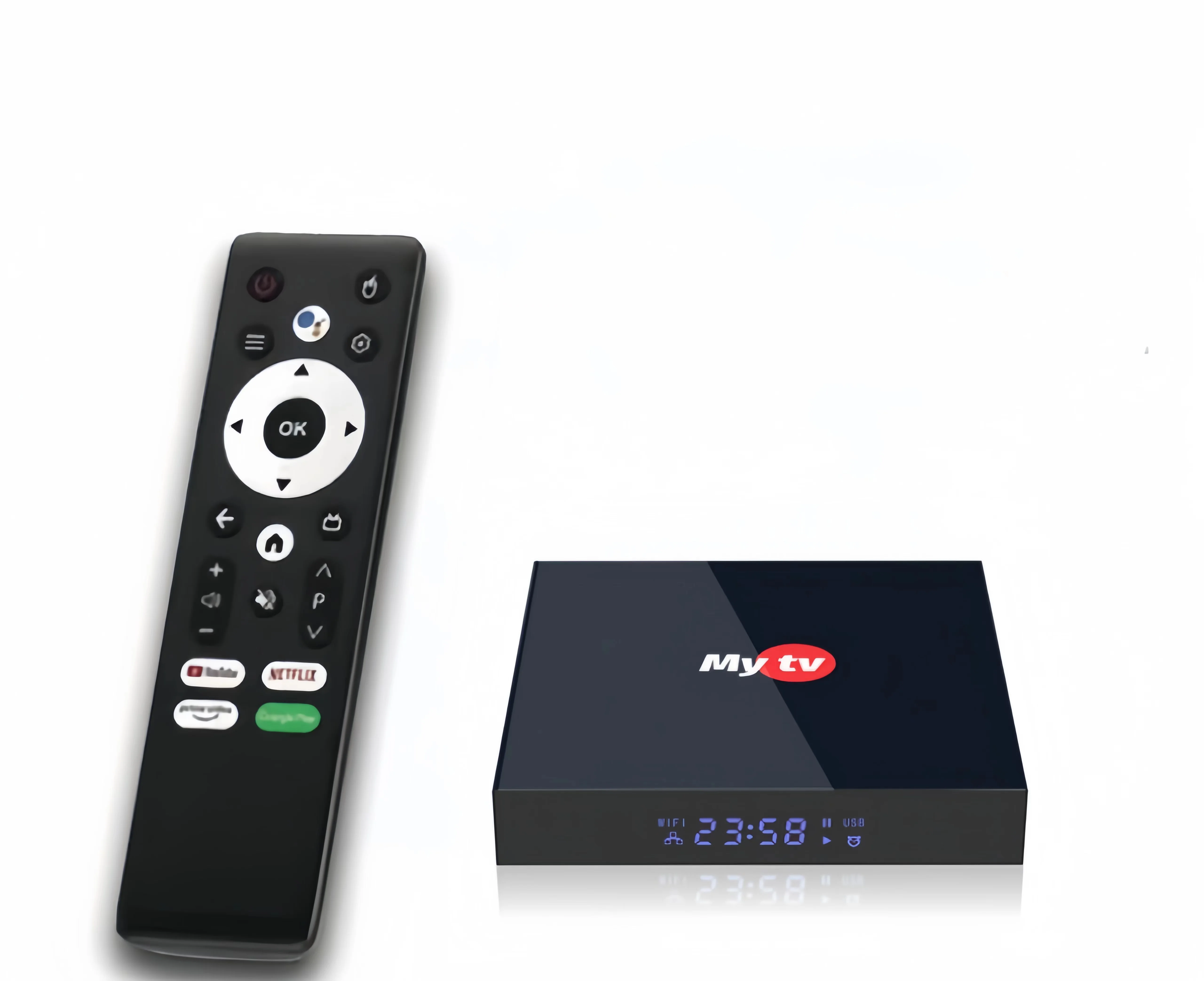 Smart TV Box MYTV M12 Android TV Box Android12.0 H618 4K Dual Band WIFI2.4G&5G Streaming Media Player