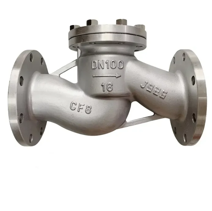 30years factory manufacture check valve ss soft seal flange one way stainless steel lift check valve