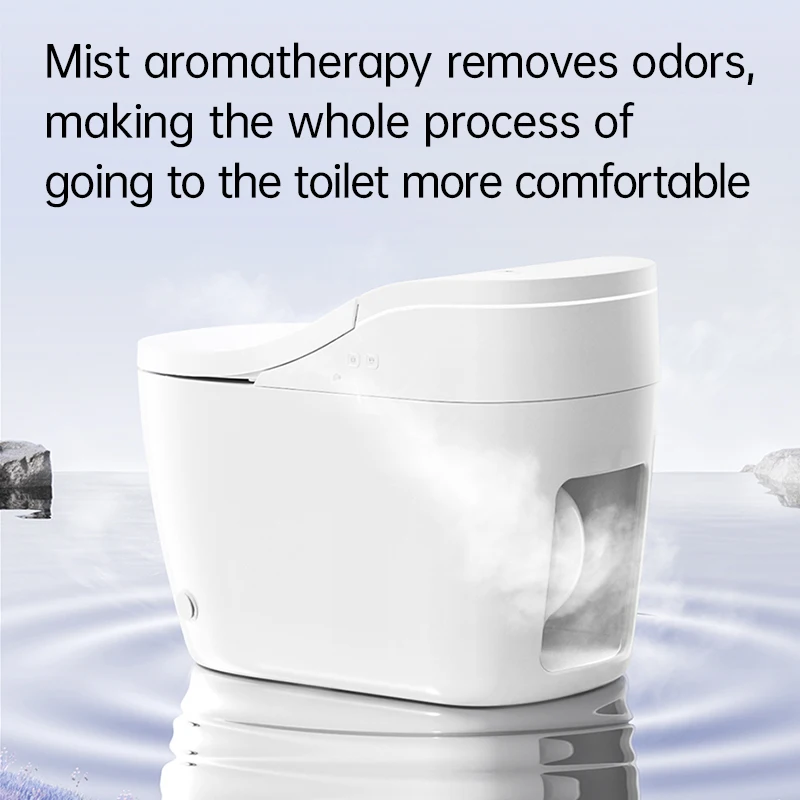 Hot Sale Automatic New Style Home Bathroom Floor Mounted Intelligent Smart Electric Toilets Bowl Auto Flush Sensor Smart Toilet