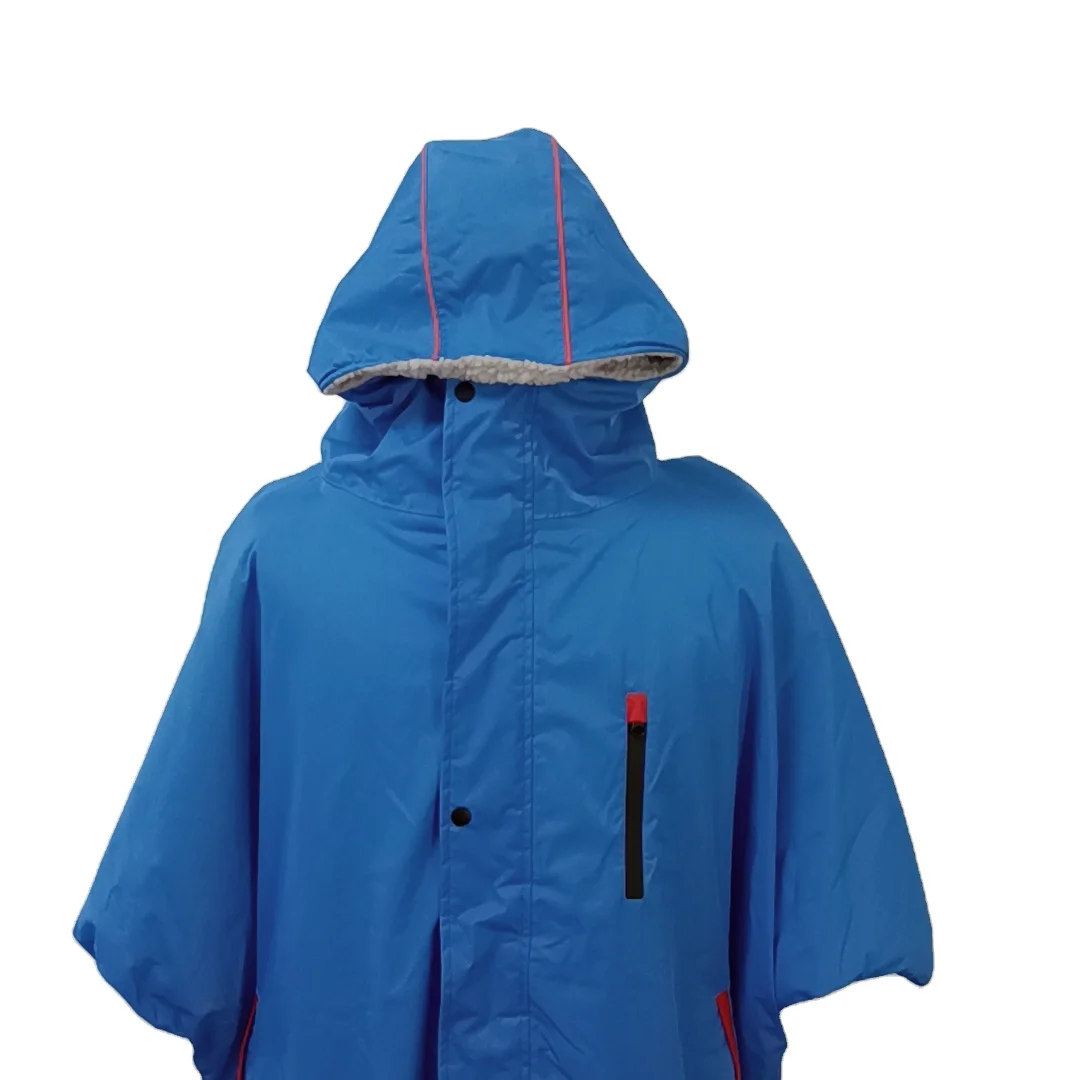 Сменный халат водонепроницаемый и ветрозащитный Внешний корпус с внутренней флисовой подкладкой